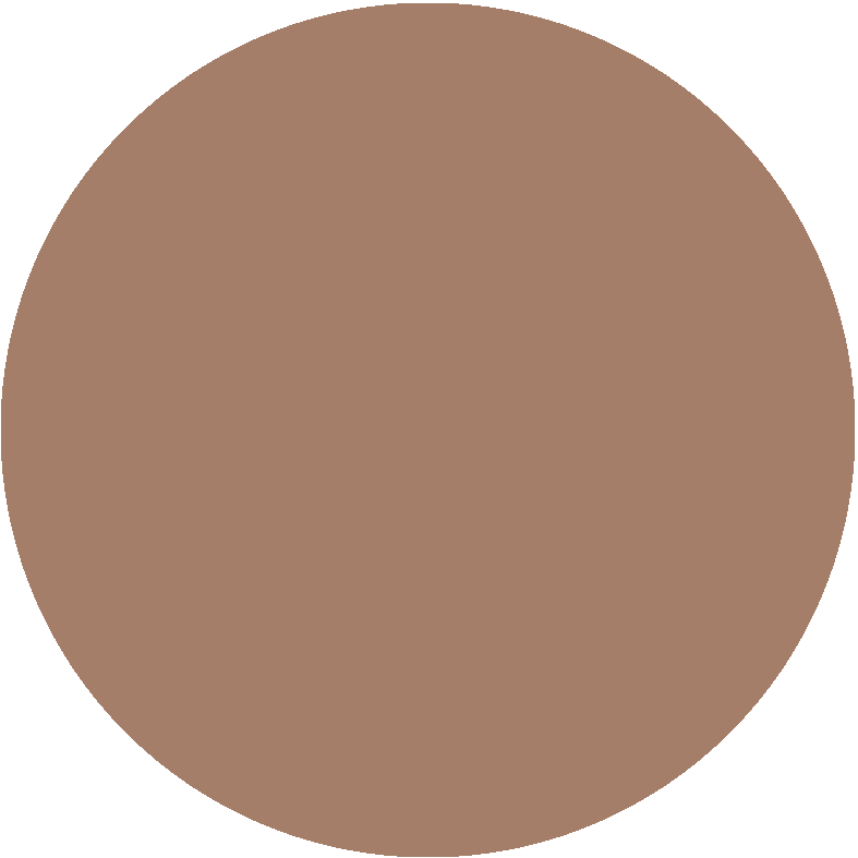 Gravurronde Bronze selbstklebend - Bronze / 30 mm