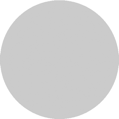 Aluminium-Emblem - 25 mm / Silber/Alu