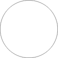 Gravurronde Weiss (selbstklebend)