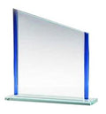 Jade-Glas Trophäe Blau 6768 - Lasergravur