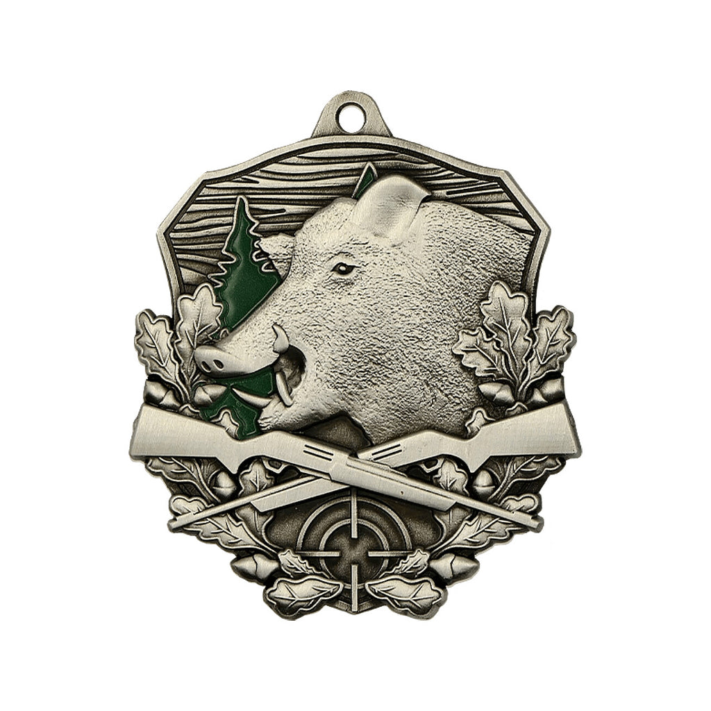 Medaille Hubertus Jagd Wildschwein