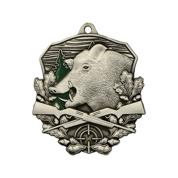 Medaille Hubertus Jagd Wildschwein