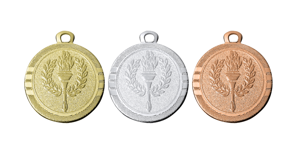 Mini Medaille Siegesfackel ME.064F Ø 32 mm