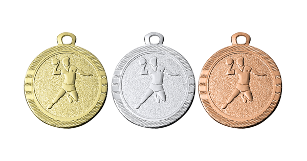 Mini Medaille Handball ME.064H Ø 32 mm