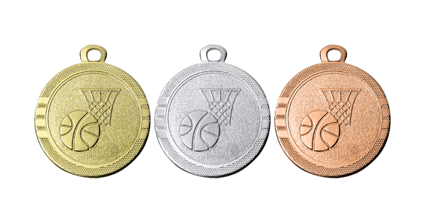Mini Medaille Basketball ME.064J Ø 32 mm