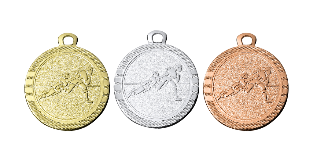 Mini Medaille Rugby ME.064K Ø 32 mm