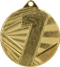 Zahl Medaille ME005/G  Ø 50mm SM