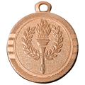 Mini Medaille Siegesfackel ME.064F Ø 32 mm