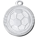 Mini Medaille Fußball ME.064G Ø 32 mm