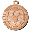 Mini Medaille Fußball ME.064G Ø 32 mm