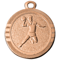 Mini Medaille Handball ME.064H Ø 32 mm