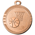 Mini Medaille Basketball ME.064J Ø 32 mm