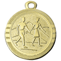 Mini Medaille Wandern ME.064M Ø 32 mm