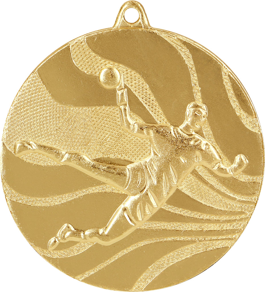 Handball Medaille MMC3750 Ø 50 mm SM - 50 mm / Gold