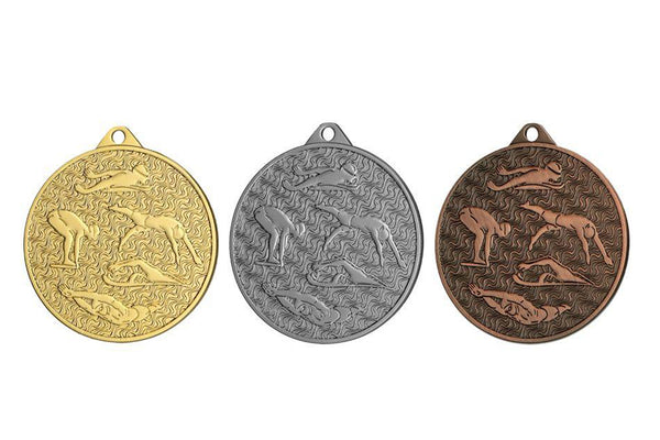 Medaille Schwimmen MMC4506 Ø 45mm
