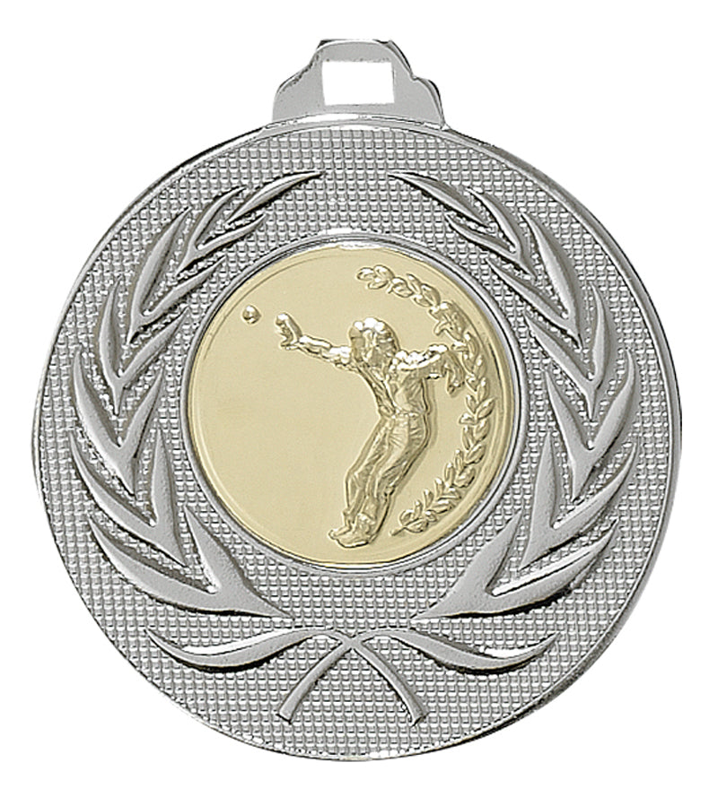 Medaille 098L Ø 50 mm - Silber / 50 mm