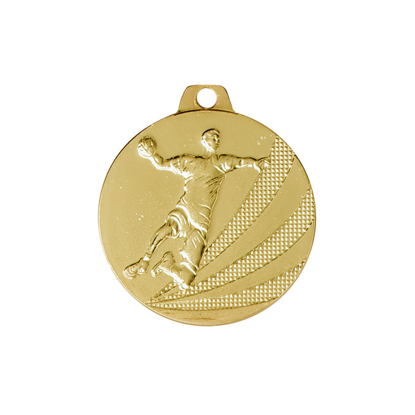 Medaille Handball NE10 Gold Ø 40 mm
