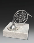 Instrument aus Reinzinn Miniatur Flüglhorn