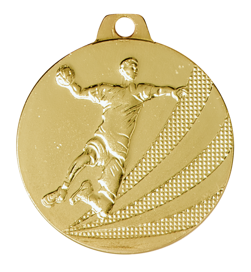 Medaille Handball NE10 Gold Ø 40 mm