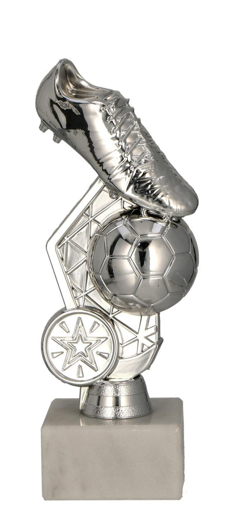 Fussball Pokale NT947 - Silber / 17 cm