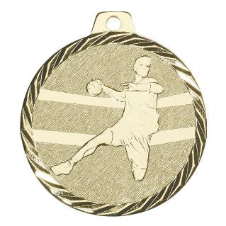 Medaille NZ09D Handball Ø 50 mm - begrenzt