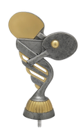 Pokalfigur Tischtennis P416