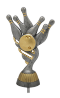 Pokalfigur Bowling P417