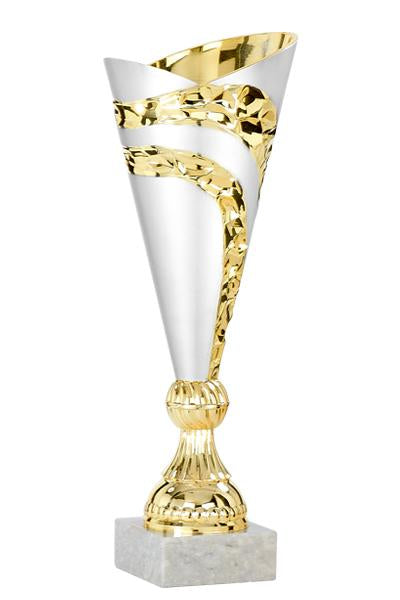 Pokal Serie 120 - 29 cm / Silber/Gold