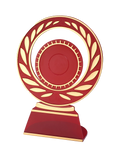 Pokal Aufsteller Uni "Rot, Blau" Q150