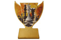 Pokal Metallfigur Schach SL-CHE