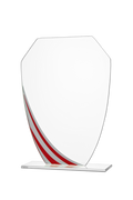 Glas Ständer W19x Schild & Emblem
