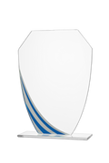 Glas Ständer W19x Schild & Emblem