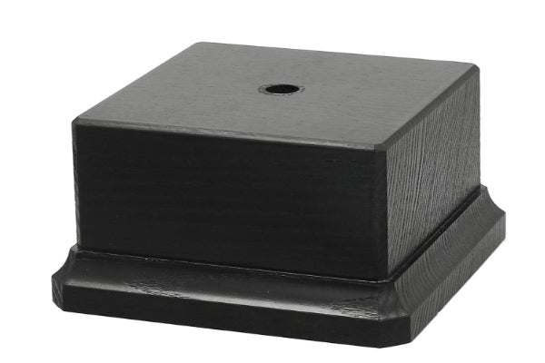Holzsockel Schwarz - Schwarz / 90x 90x 60mm (nicht lieferbar!)