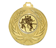 Medaille 098L Ø 50 mm - Gold / 50 mm