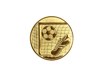 Fußball Trophäe 3963 - Bronze Gold / 27 cm