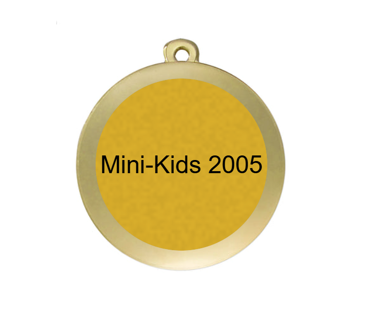 Eishockey Medaille MMC3250 Ø 50 mm - Gold / 50 mm