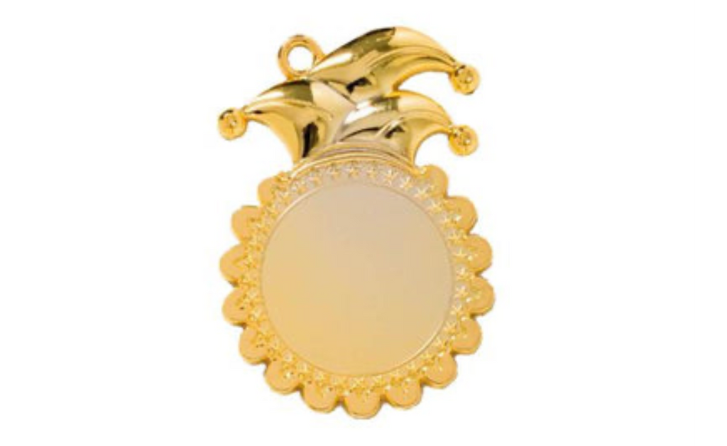 Karnevals Medaille 8976g - Gold / 10,7cm