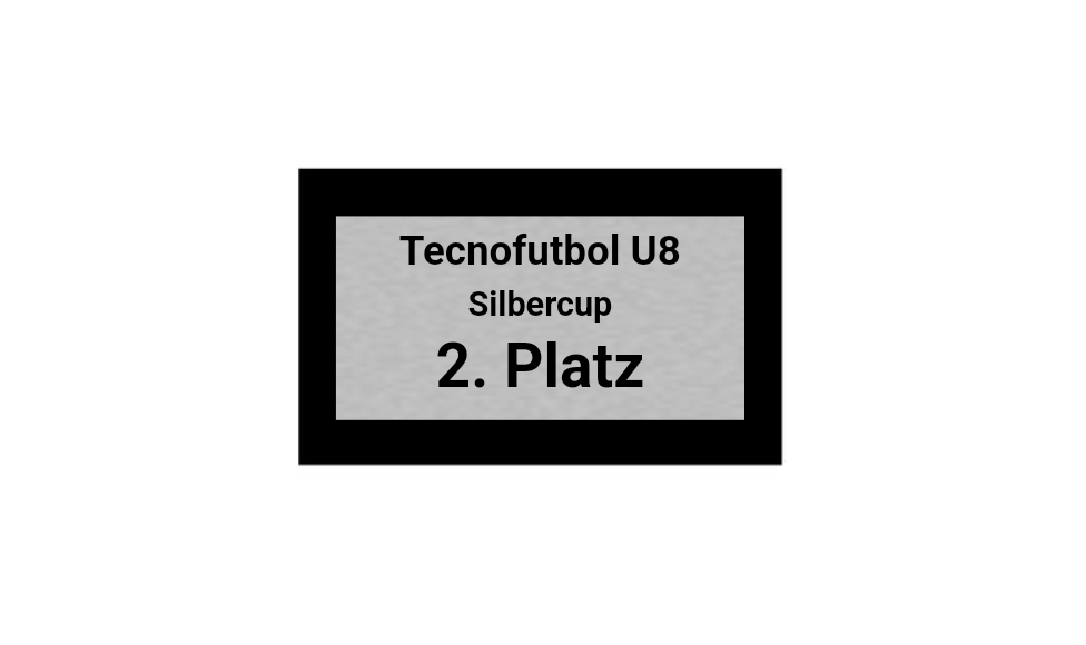 Fußball Pokal 85-3 teilweise begrenzt! - Silber Gold / 28 cm