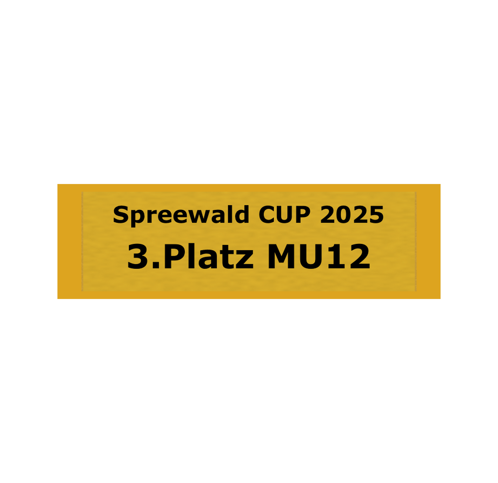 Gravurschild Gold selbstklebend - Gold / 50 x 15 mm