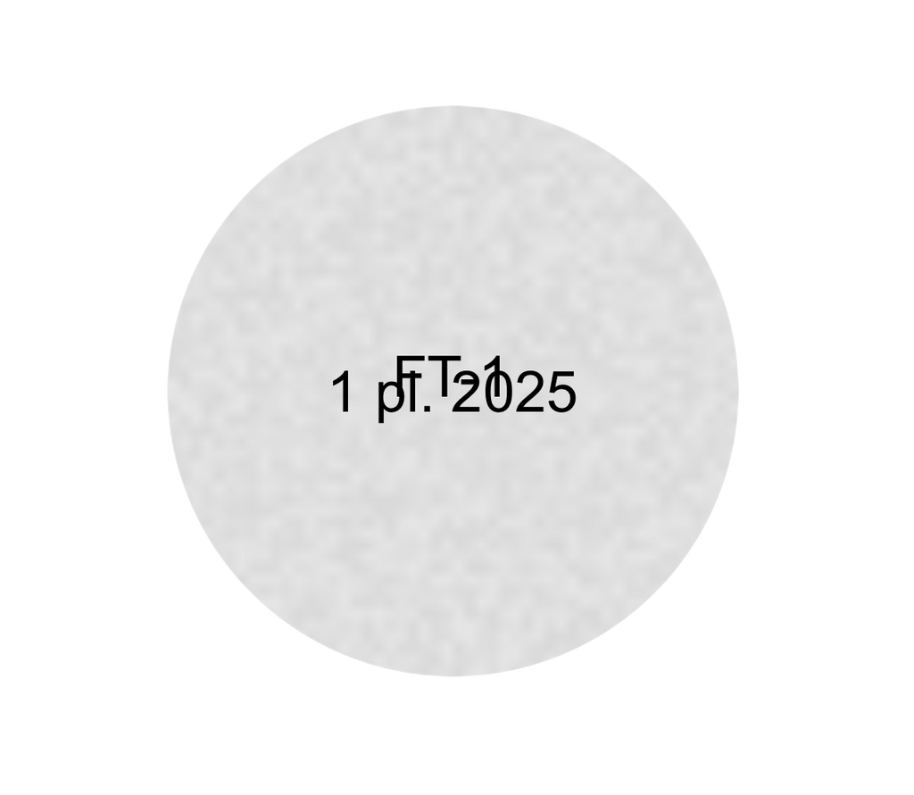 Glasmedaille 67306 Ø 80mm/70mm/60mm - 67306 Ø 80 mm / Transparent / Lasergravur