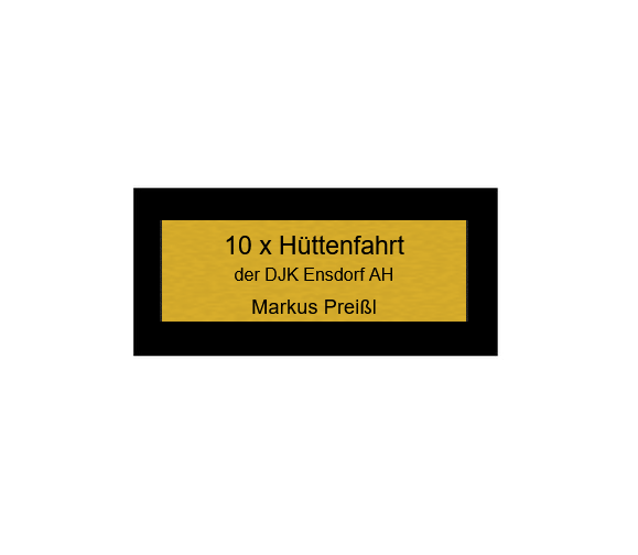 Hollywood Classic Award in Gold - Gold / 24 cm