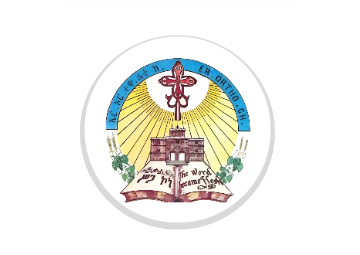 Glas Pokal 8805 blau Schild & Emblem - Silber Blau / 16 cm