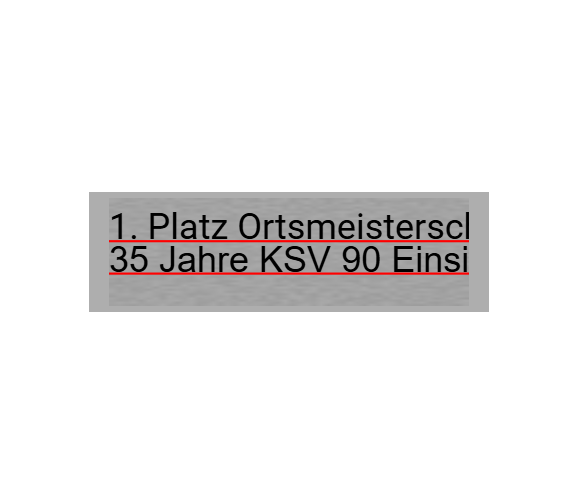 3D Kegeln im Glasblock - Glas / 50 x 50 x 80 mm