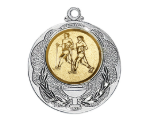 Medaille 028L Ø 40 mm - Silber / 50 mm