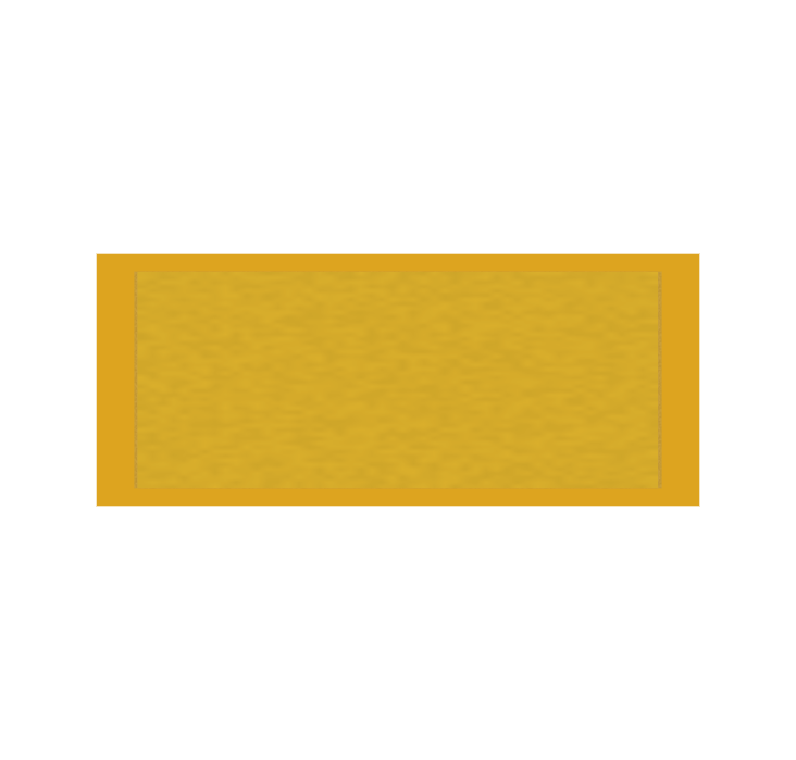 Gravurschild Gold selbstklebend - Gold / 60 x 25 mm