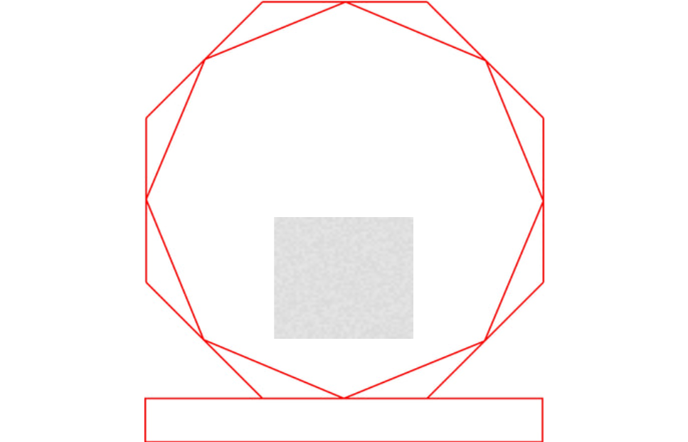 Glas Pokal 6508-L - 17.5 cm / Transparent / Laser-Gravur