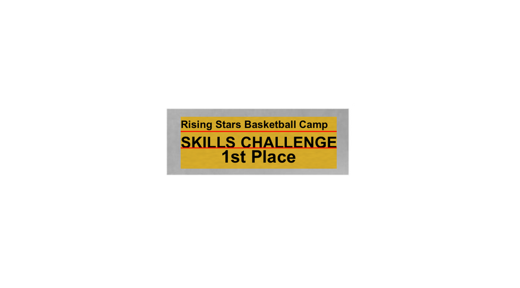 Basketball Pokal FG4131 - 14.5 cm / Silber Mehrfarbig