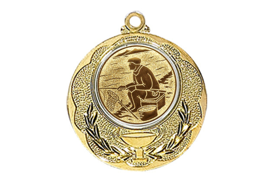 Medaille 028L Ø 40 mm - Gold / 50 mm