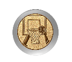 19 cm / Silber Gold