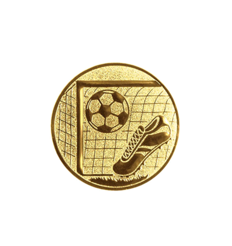 Fußball Trophäe 3963 - Bronze Gold / 27 cm